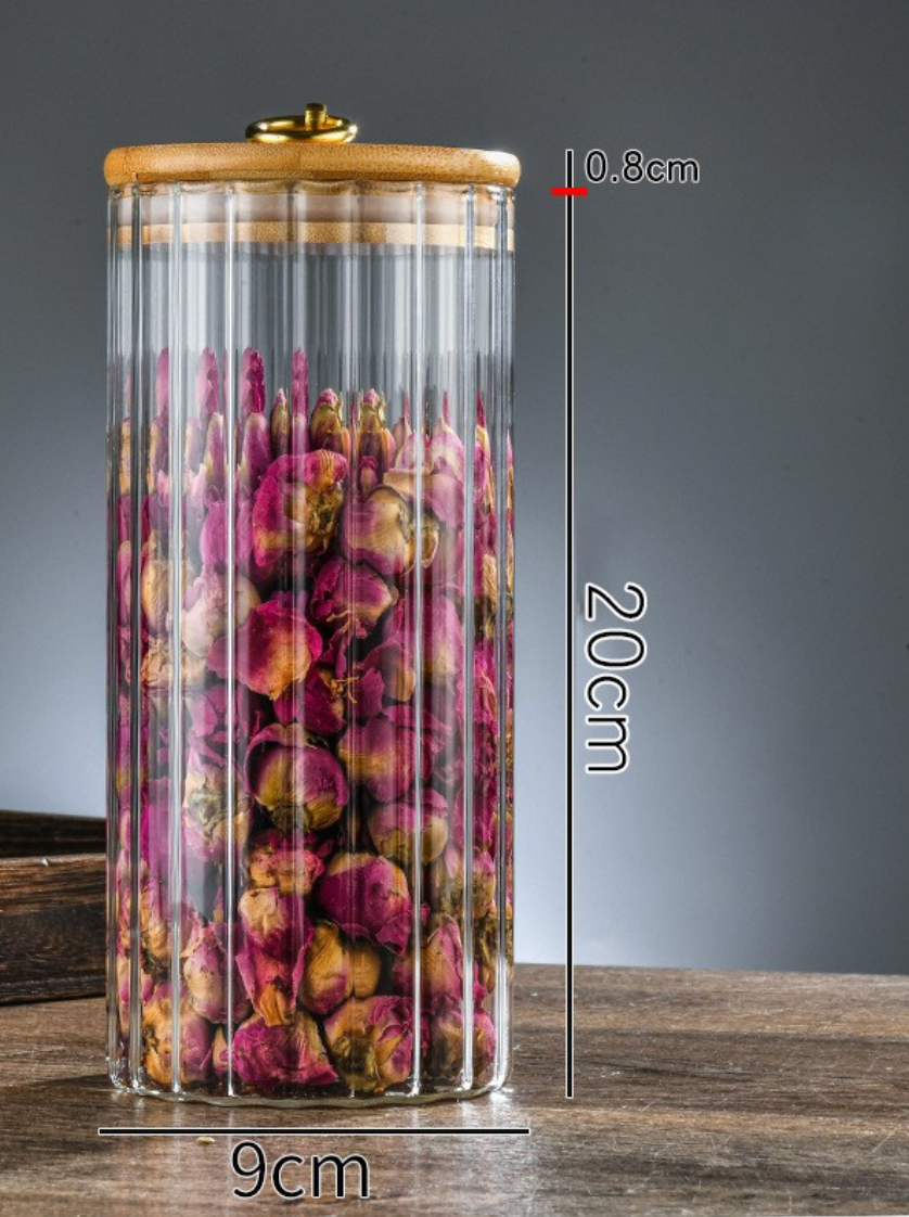 Stiklinė cukrinė, briaunota 1150 ml. išmatavimai