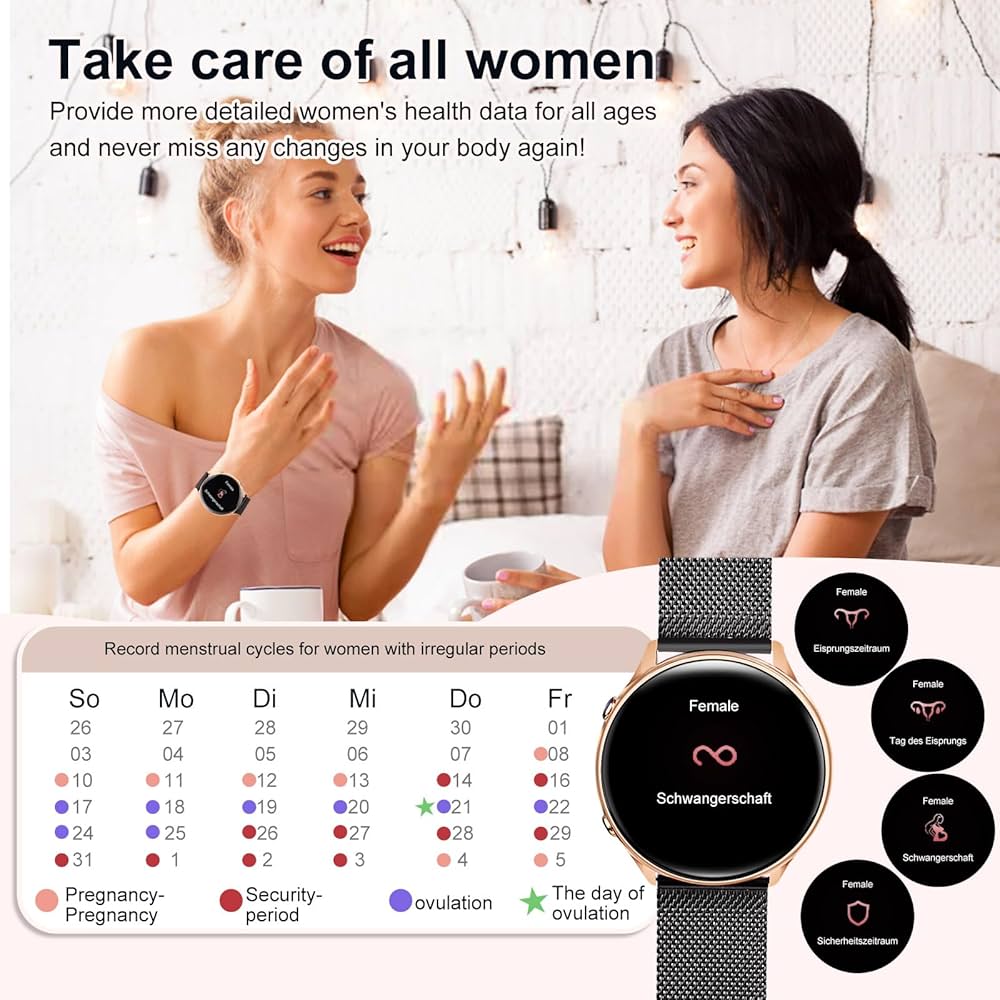 G37 išmanusis laikrodis moterims - Savamrate.lt