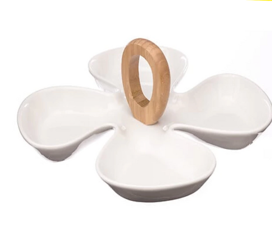 Aperityvo indelis su bambukine rankena 