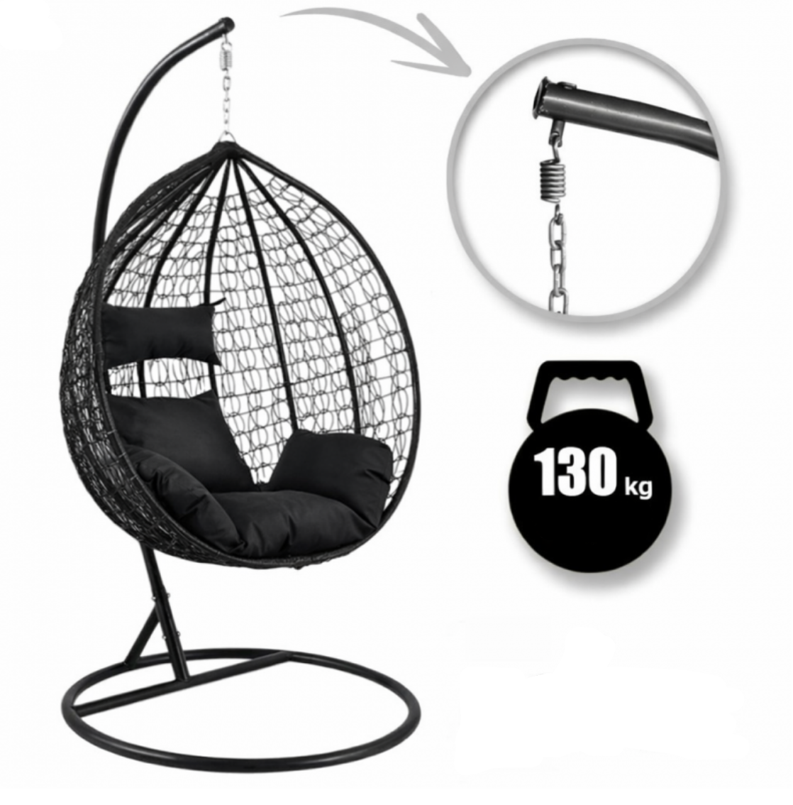 SUPAMOJI KĖDĖ (KOKONAS) (KR23) 130 kg