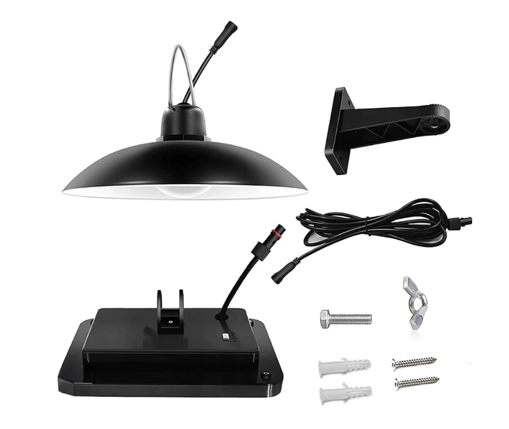  LED sodo šviestuvas detales
