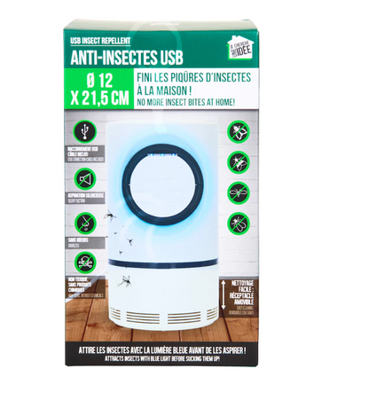 USB uodų repelentas dėžutė
