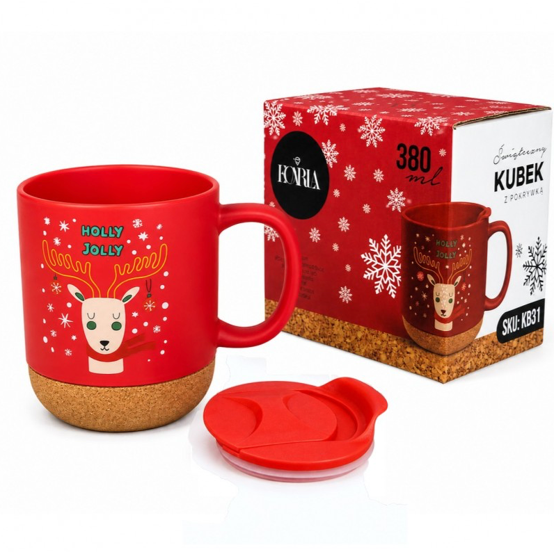 Šventinis keraminis puodelis – 380 ml (KB31)