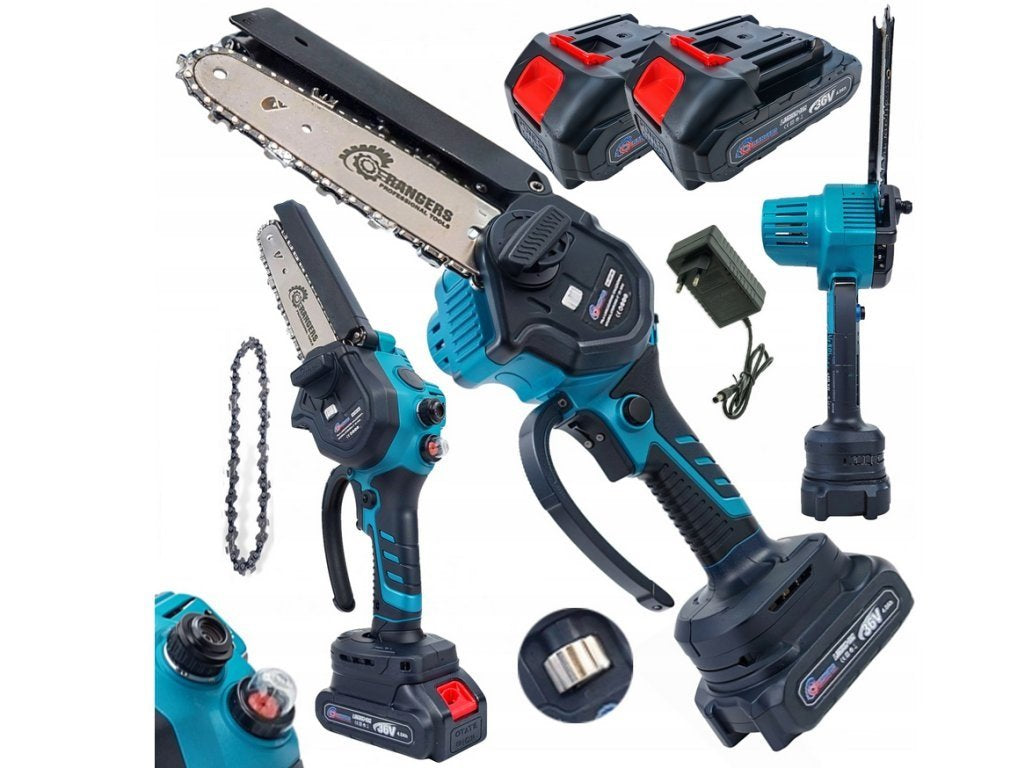 36V AKUMULIATORINIS GRANDININIS PJŪKLAS 2xAKU 6" 2X BATTERY - Savamrate.lt