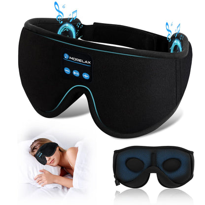 3D Miego kaukė su Bluetooth ausinėmis Morelax - Savamrate.lt