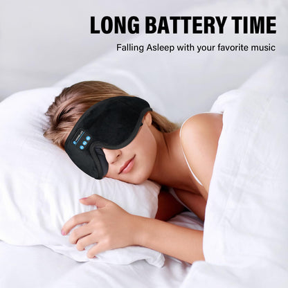 3D Miego kaukė su Bluetooth ausinėmis Morelax  ilgas veikimo laikas- Savamrate.lt