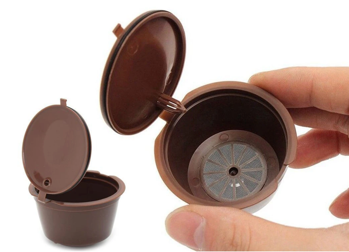 5 x daugkartinio naudojimo „Dolce Gusto“ kavos kapsulės