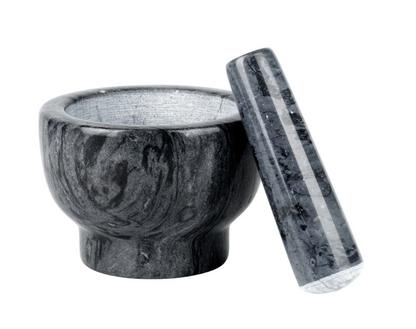 Juodo granito prieskonių grūstuvė 