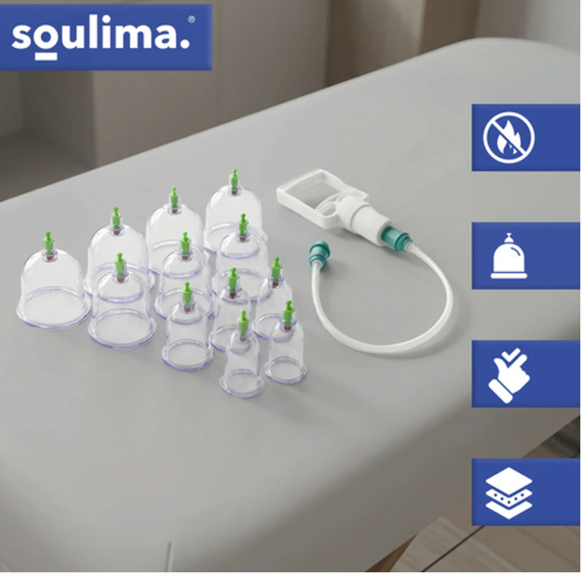 Kiniškos vakuuminės taurelės Soulima