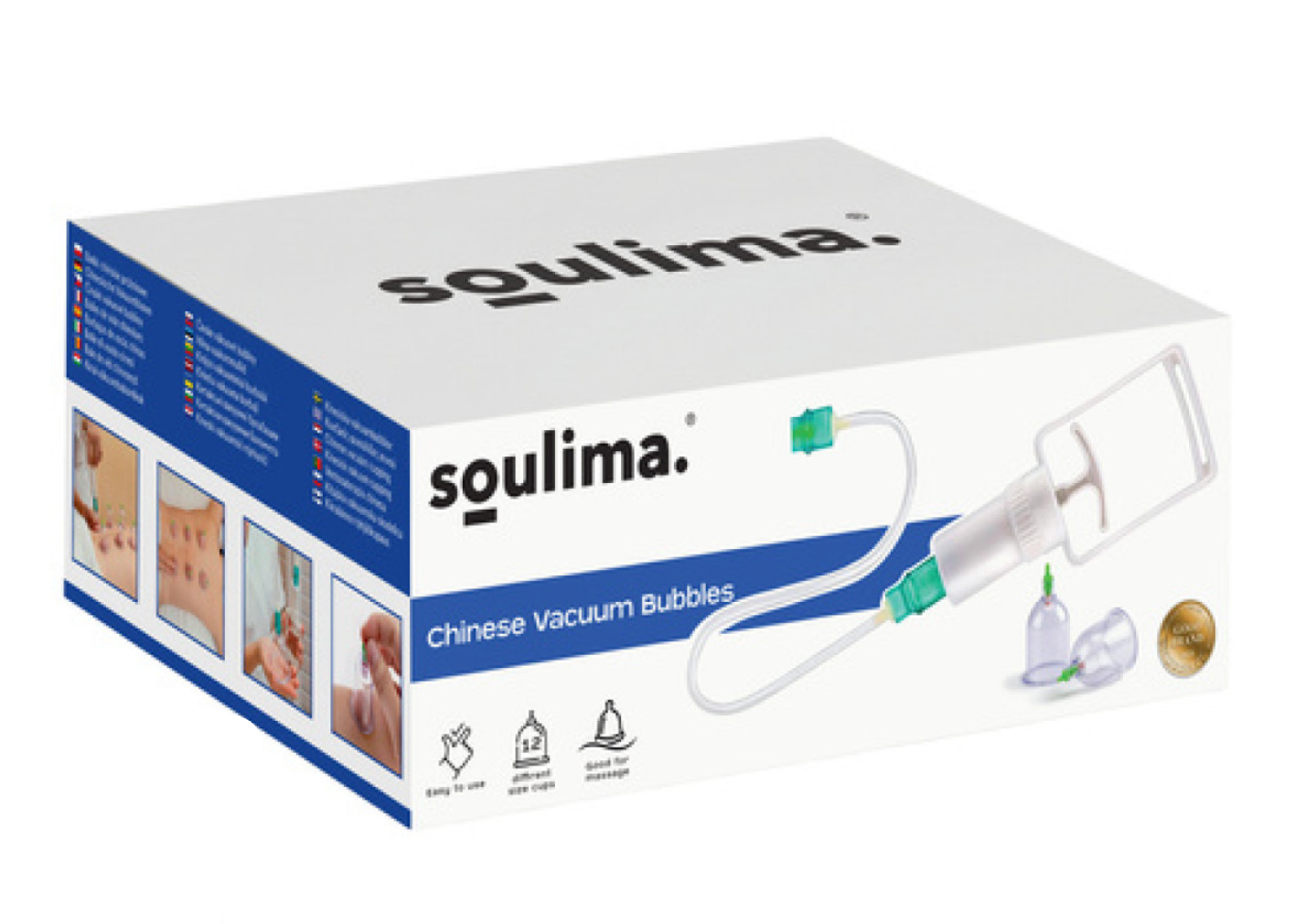 Kiniškos vakuuminės taurelės Soulima