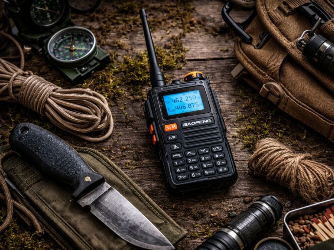 Didelio nuotolio racija „Baofeng uv-k61 pro“ žygyje