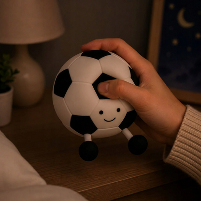 LED futbolo lempa minkštas