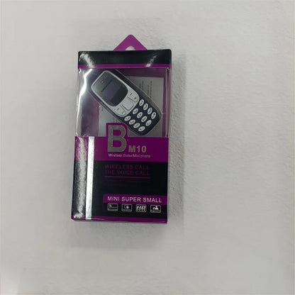 BM10 mini mobilusis telefonas su dviguba SIM kortele - Savamrate.lt