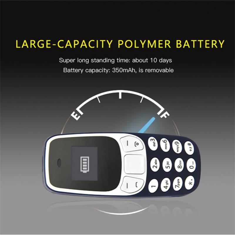 BM10 mini mobilusis telefonas su dviguba SIM kortele - Savamrate.lt