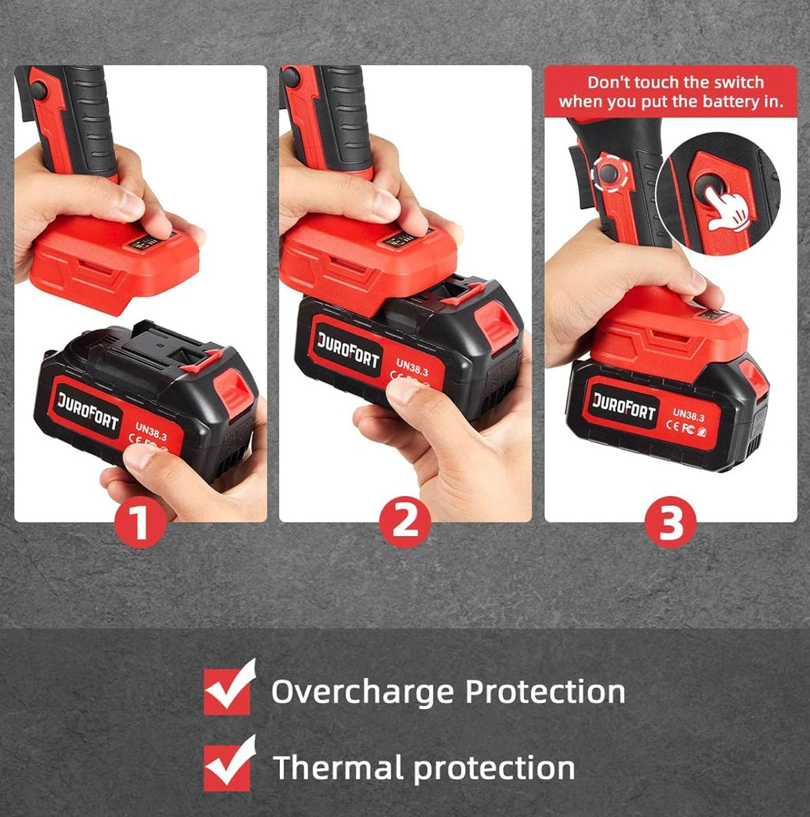 Durofort kampinis šlifuoklis