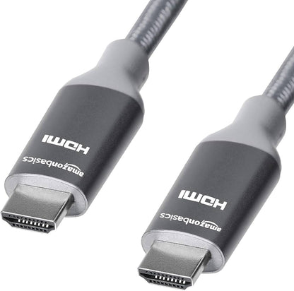 1 HDMI Kabelis 1.8m 4K - tamsiai pilkas - Savamrate.lt