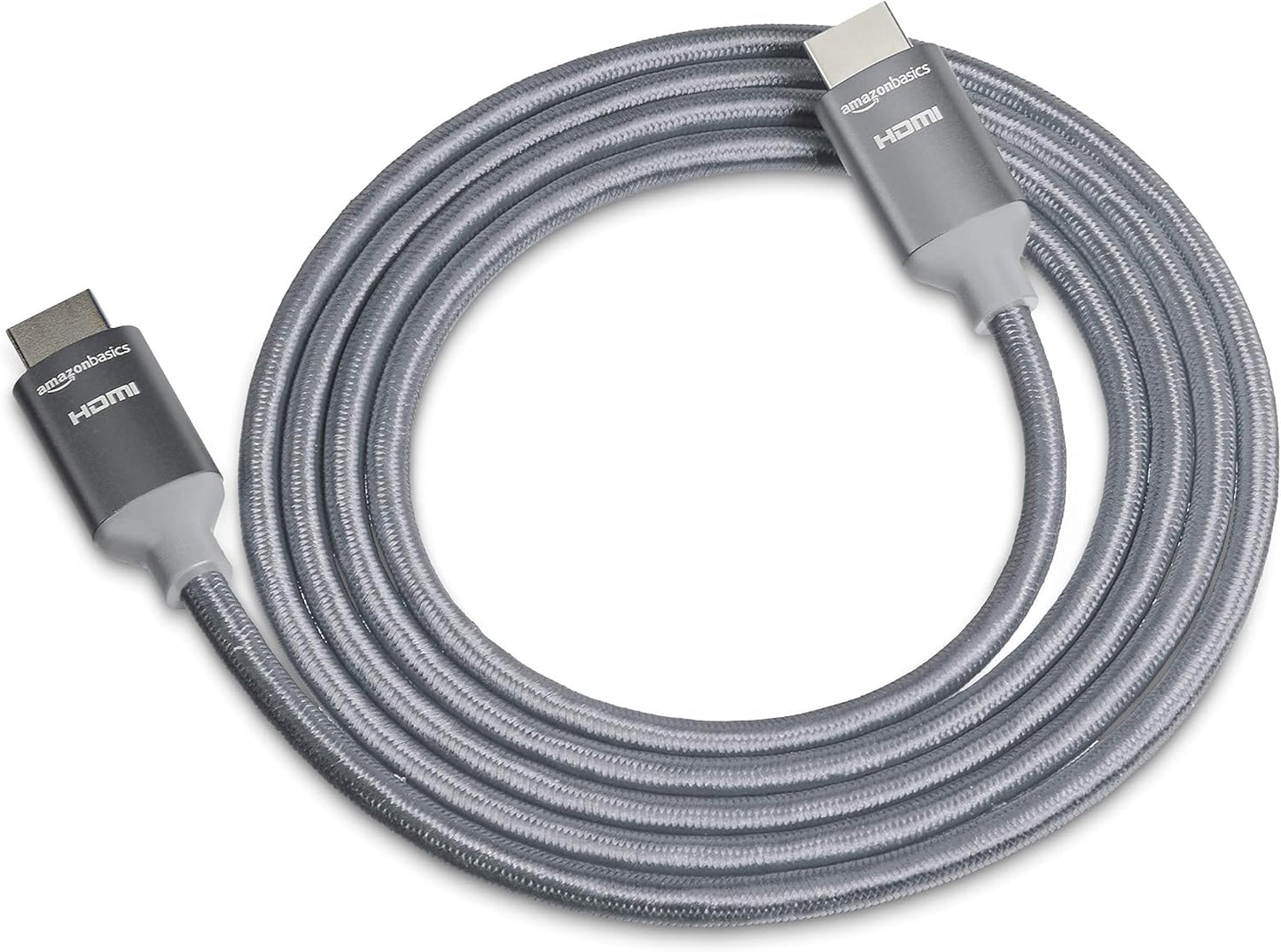 2 HDMI Kabelis 1.8m 4K - tamsiai pilkas - Savamrate.lt