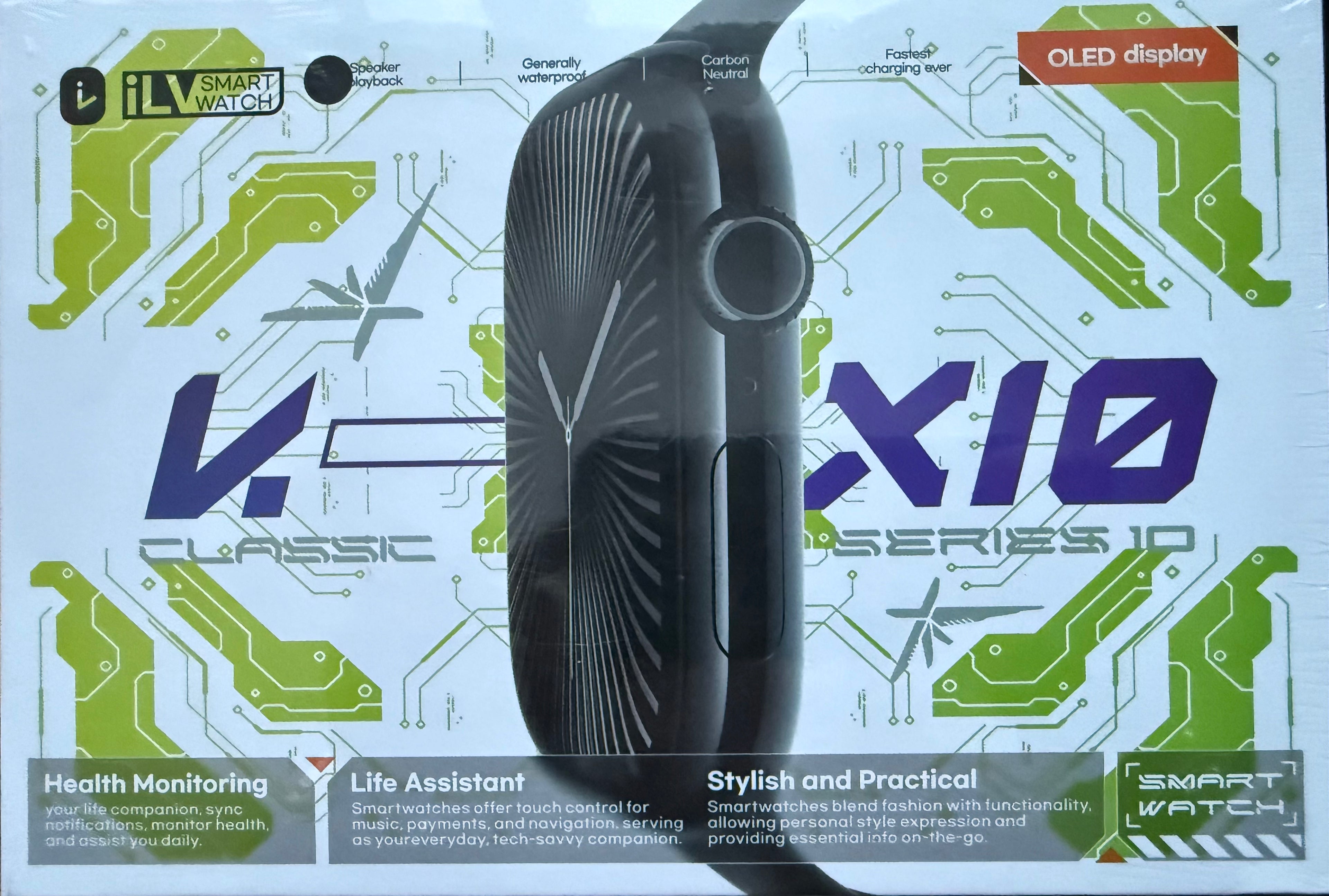 Išmanusis laikrodis V.- X10