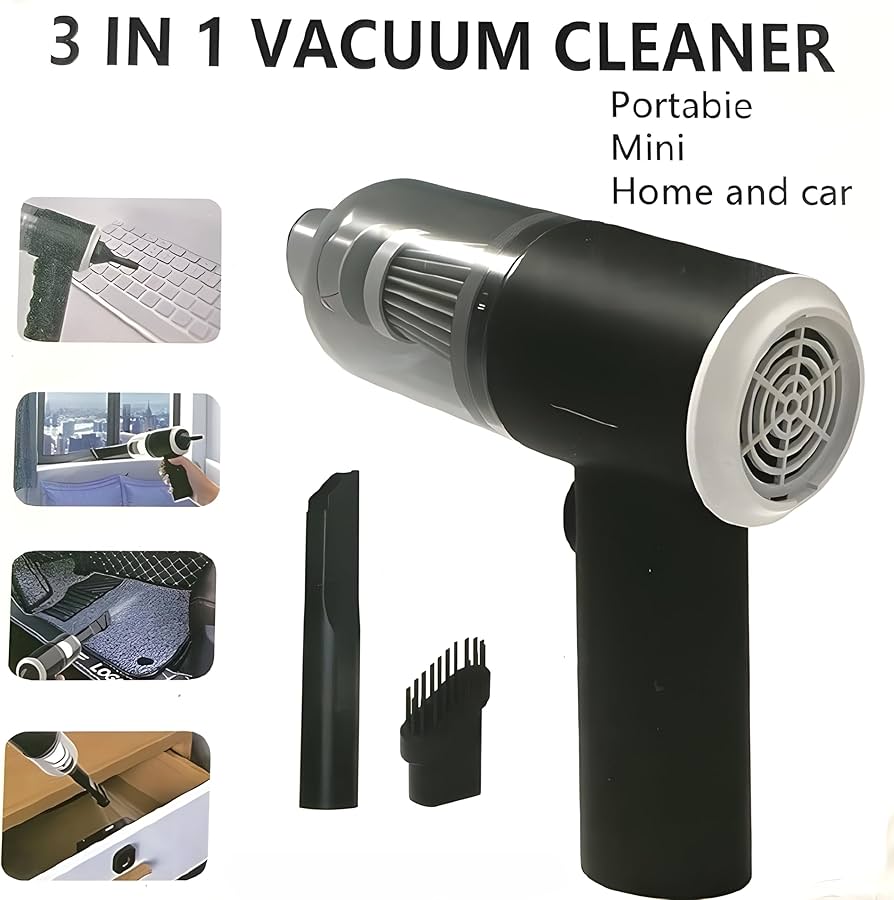 3 viename mini dulkių siurblys AS-228