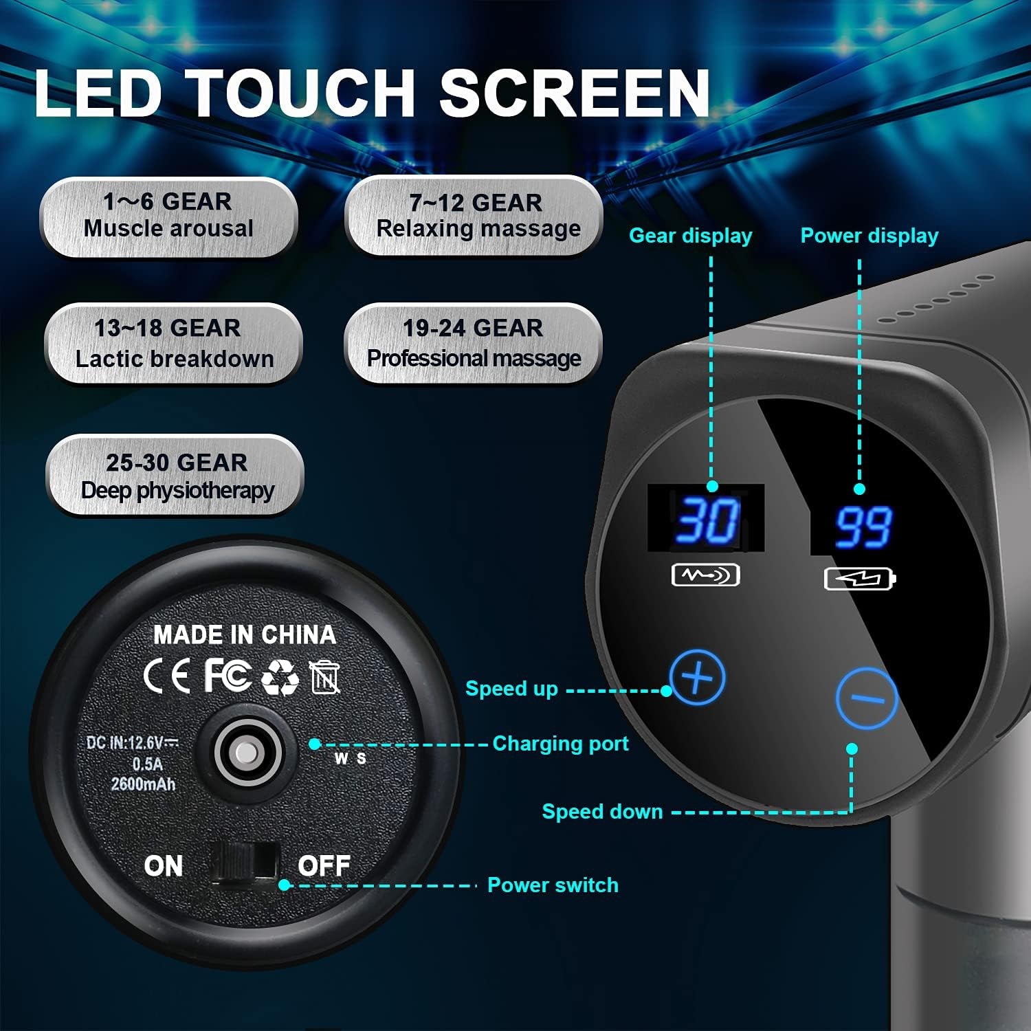 Smūginis masažuoklis Valano