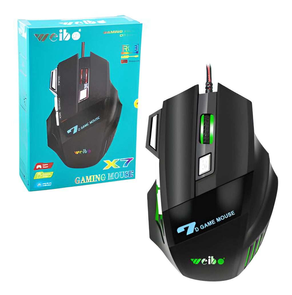 Žaidimų pelė Weibo X7