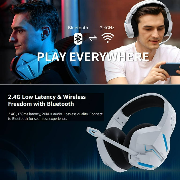 Belaidės žaidimų ausinės skirtos  PC PS4 PS4 PS5 PlayStation 4 5