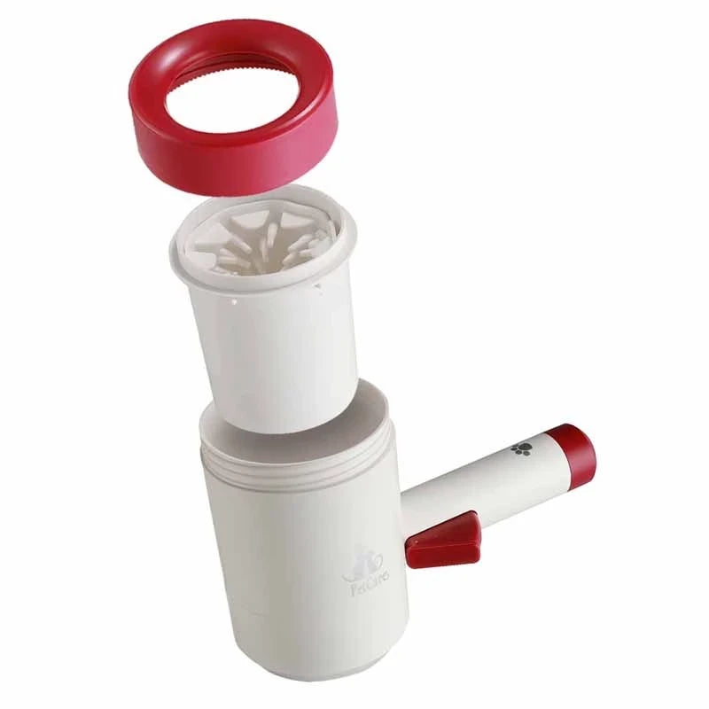 Augintinių letenėlių valymo įrenginys