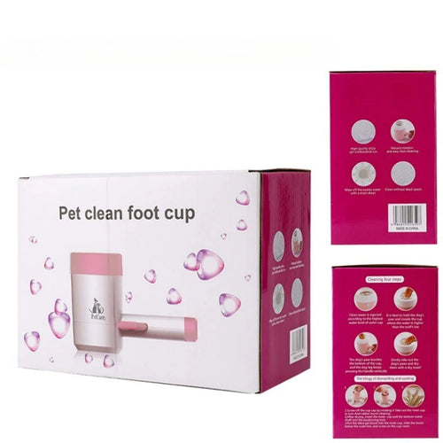 Augintinių letenėlių valymo įrenginys