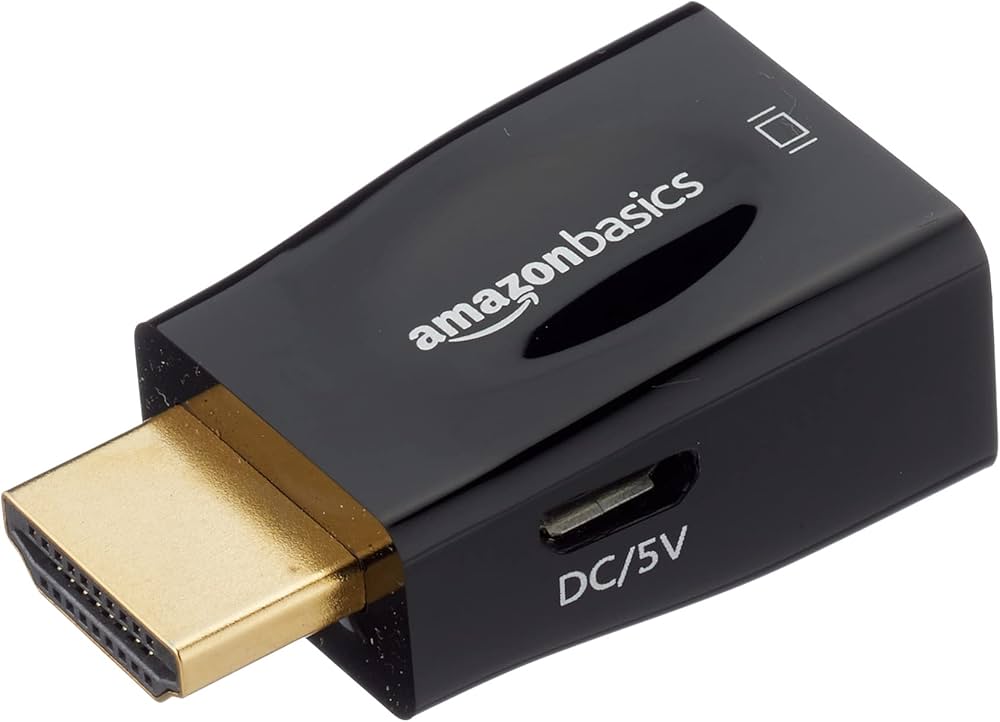Kompaktiškas HDMI į VGA konverteris
