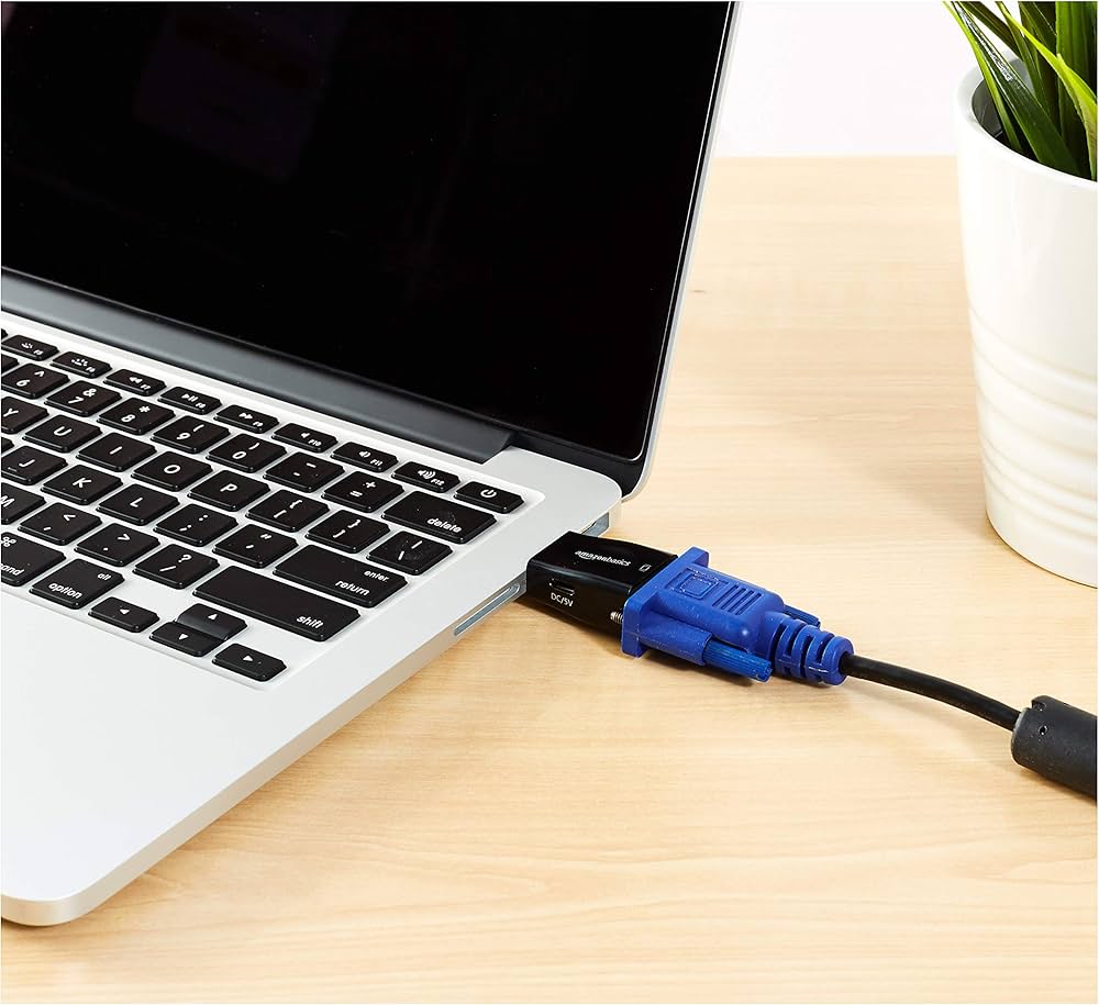 Kompaktiškas HDMI į VGA konverteris