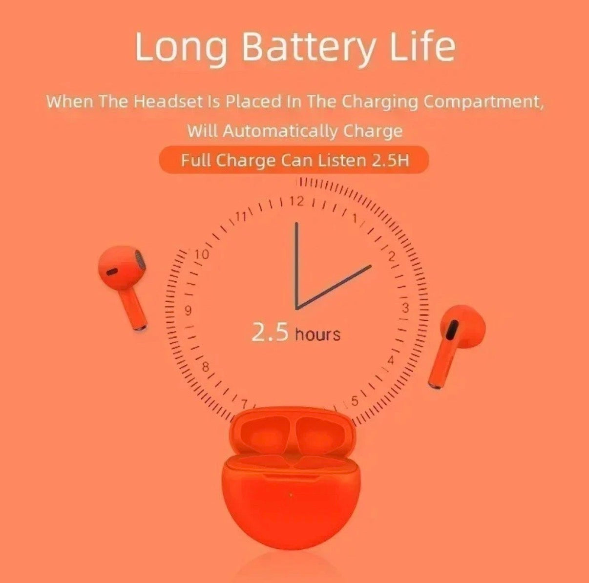 Bluetooth Ausinės Pro 6 TWS