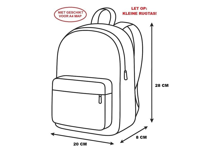 Vaikiška kuprinė su rankenomis, ūkio stiliaus