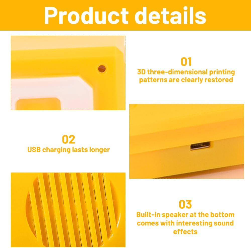 Mario 3D klaustuko ženklo naktinė lemputė