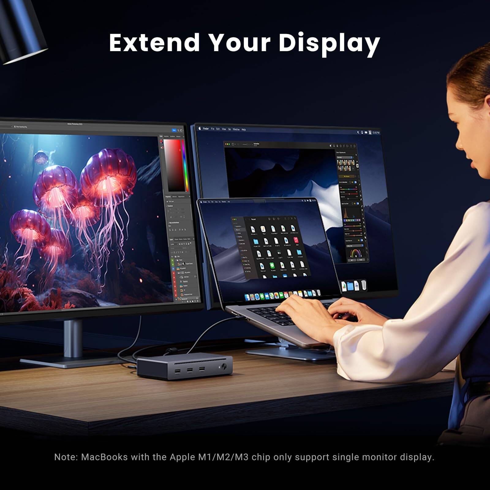 UGREEN TB4 dokas 8-in-1