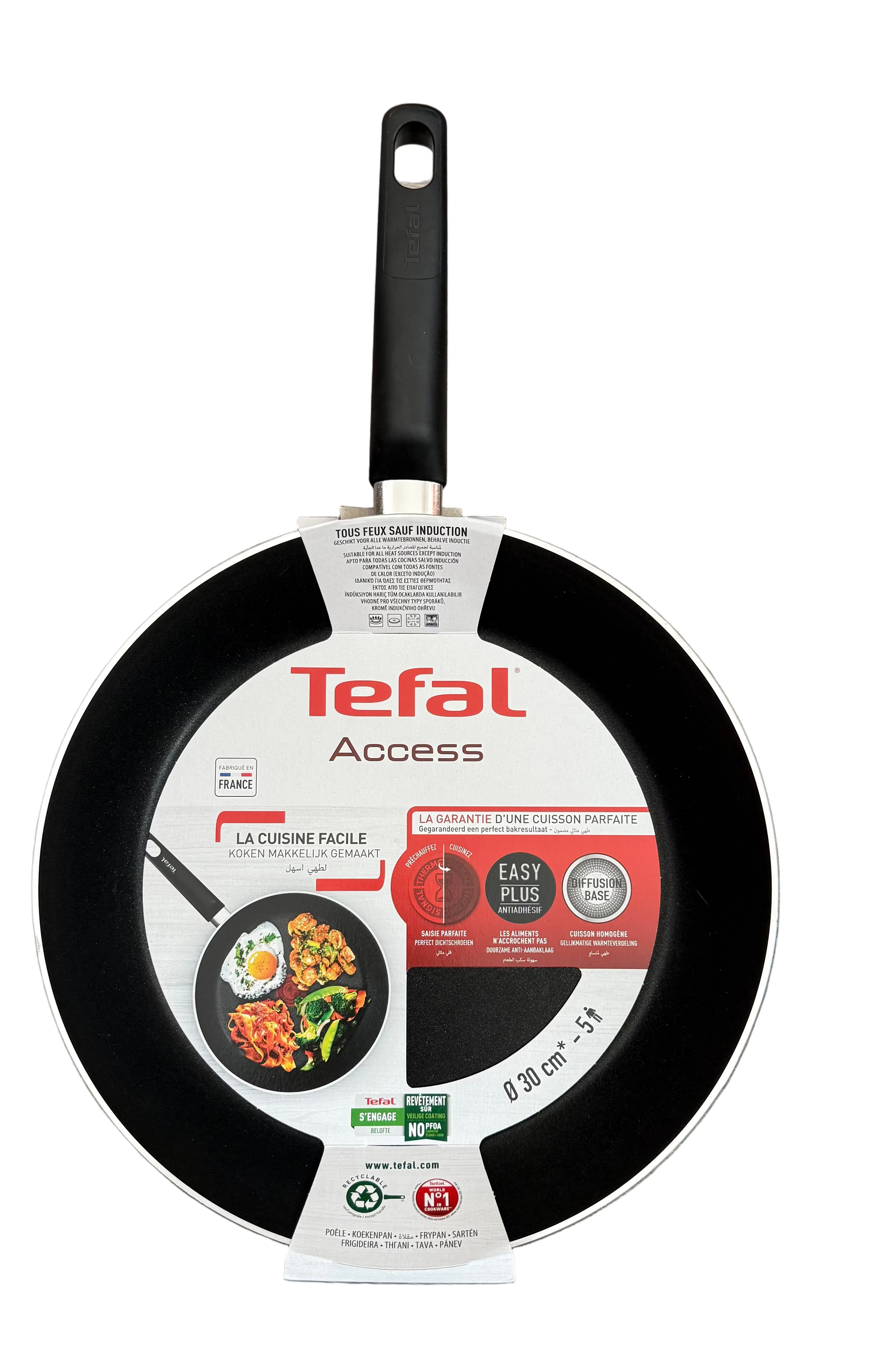 Tefal Access 30 cm. keptuvė