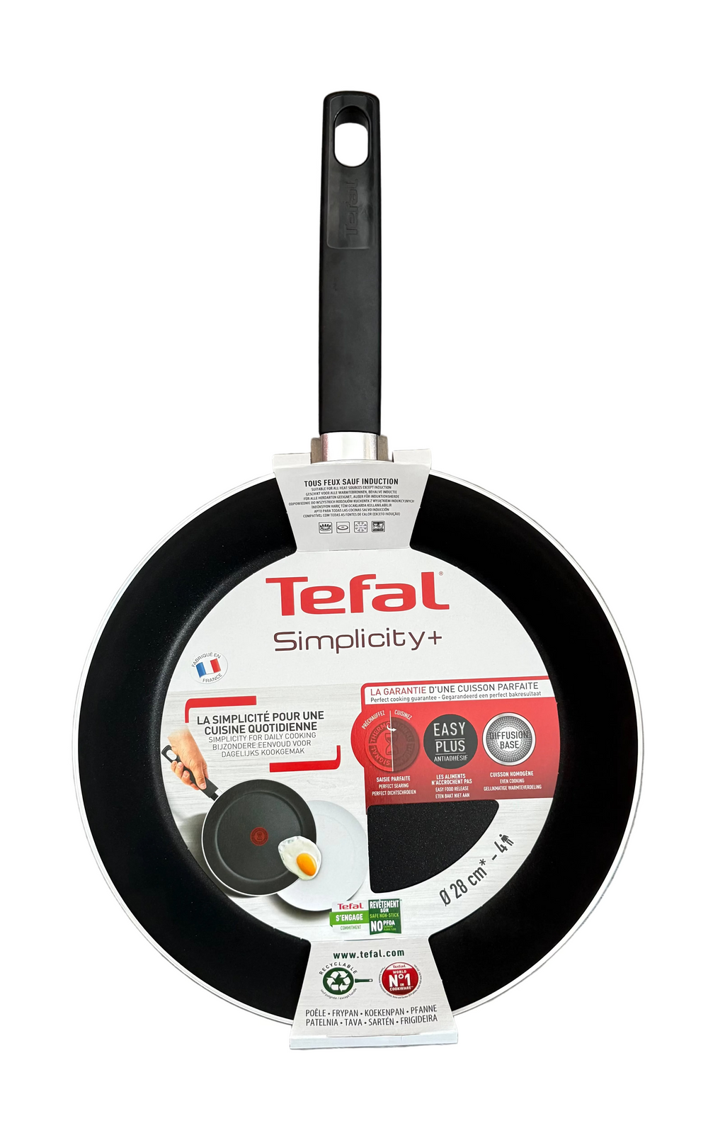 Tefal Simplicity+ keptuvė 28 cm.