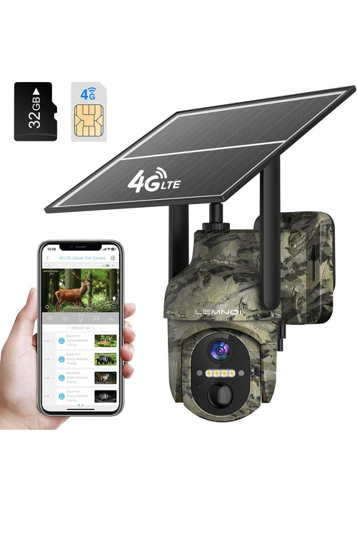 Belaidė laukinės gamtos stebėjimo kamera su judesio jutikliu