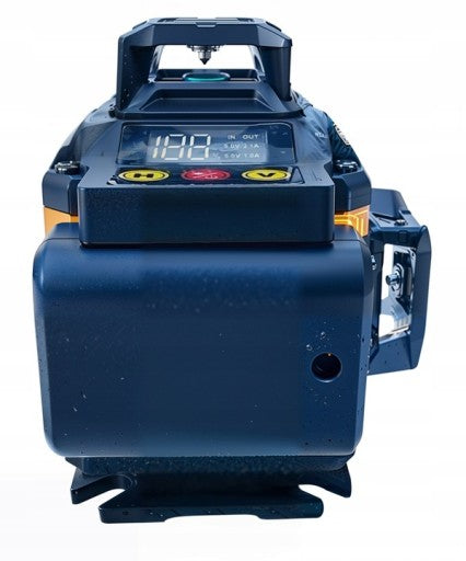 LAZERINIS NIVELYRAS  KRYŽMINIS LAZERINIS ŽALIAS SAVAIME IŠLYGINANTIS 4D 360 + TRIKOJIS STOVAS - Savamrate.lt