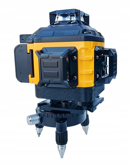 LAZERINIS NIVELYRAS  KRYŽMINIS LAZERINIS ŽALIAS SAVAIME IŠLYGINANTIS 4D 360 + TRIKOJIS STOVAS - Savamrate.lt