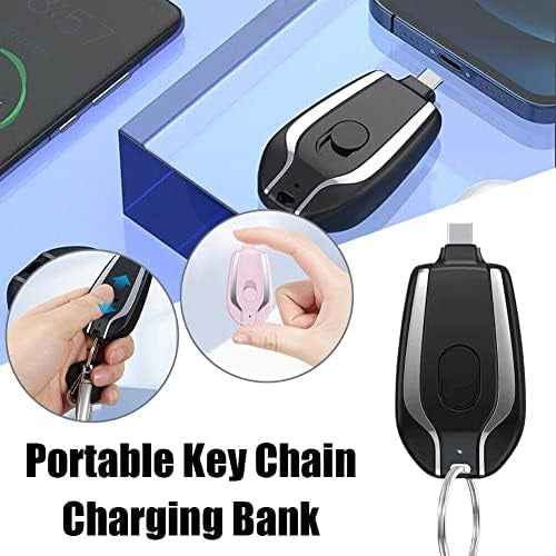 Mini Power Bank su Raktų Pakabuku