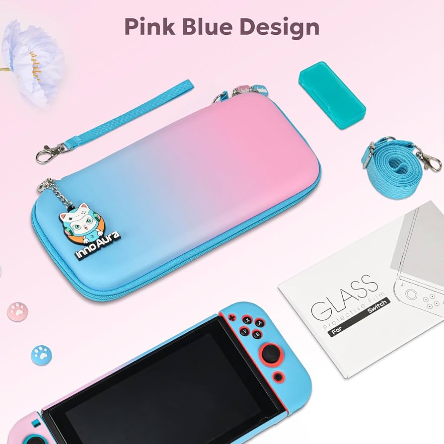 Nintendo Switch (2017) dėklas 16-1 Inno Aura - Savamrate.lt