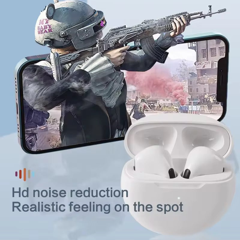 „Pro 6 TWS  bluetooth ausinės - Savamrate.lt