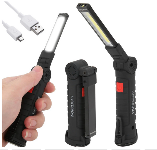 USB darbo lempa su magnetu 