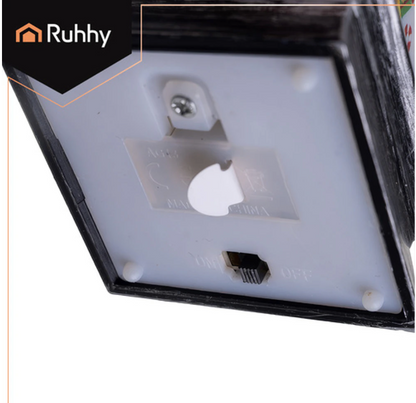Sidabrinis LED kalėdinis žibintas