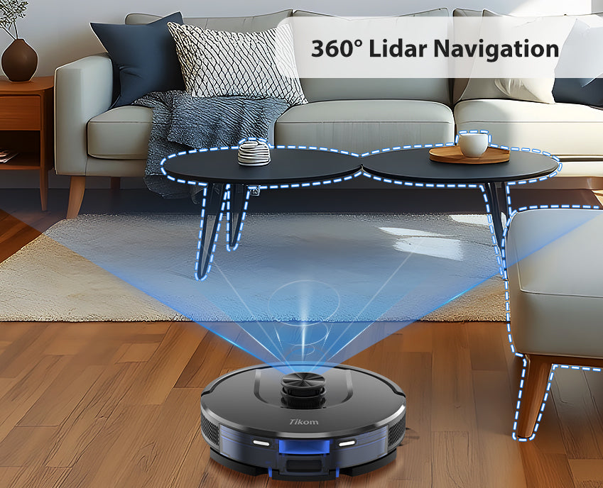 Siurblys robotas Tikom L8000 PRO - Savamrate.lt