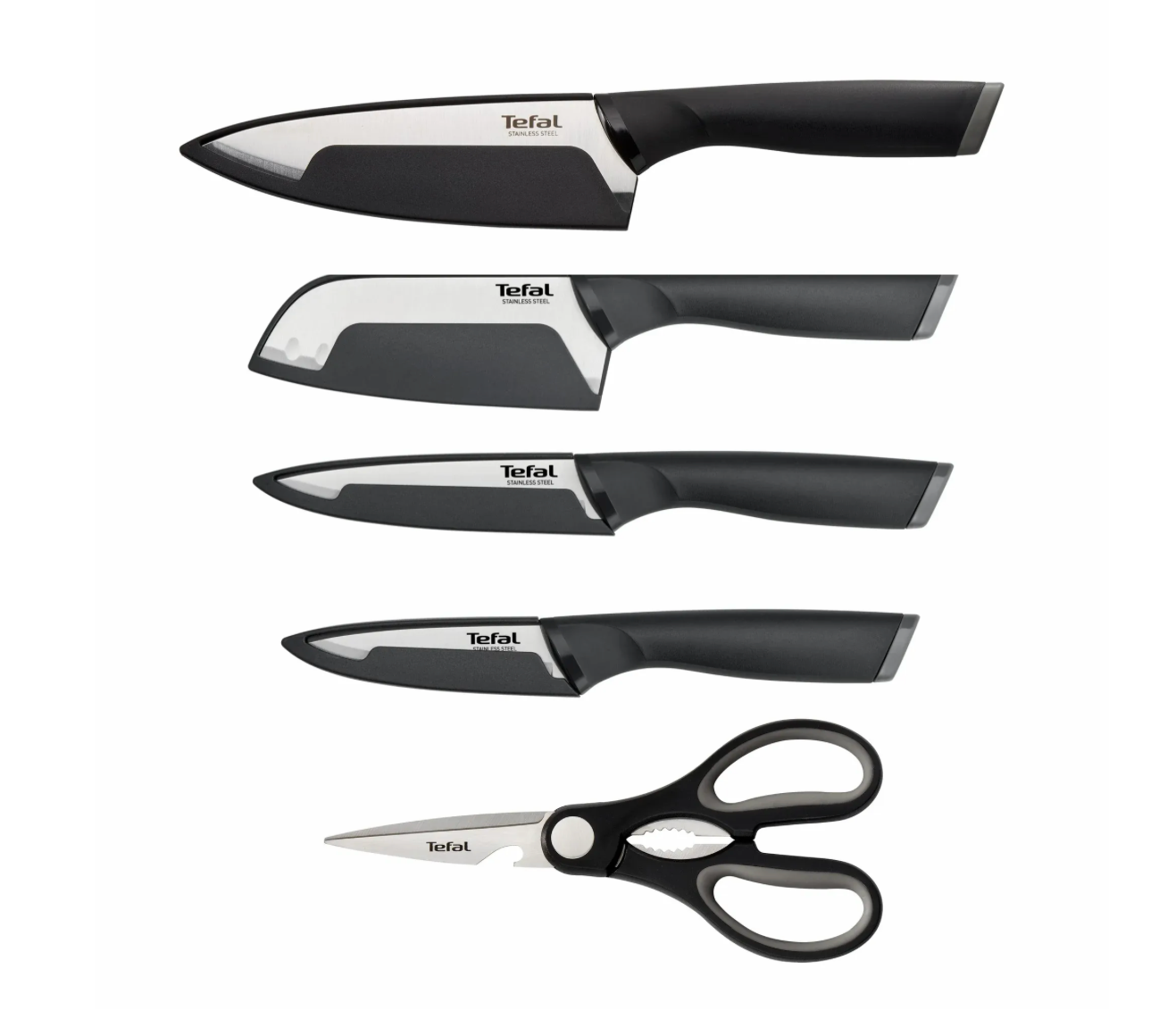Tefal Comfort 5 Dalių Peilių Rinkinys - Savamrate.lt