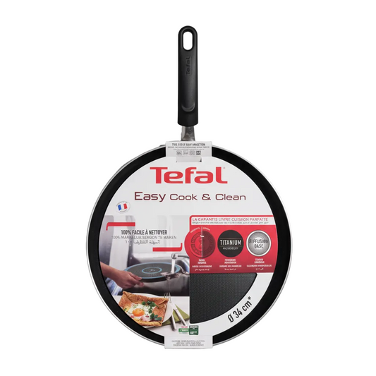Tefal Easy Cook & Clean Crepe Keptuvė 34 cm. - Savamrate.lt