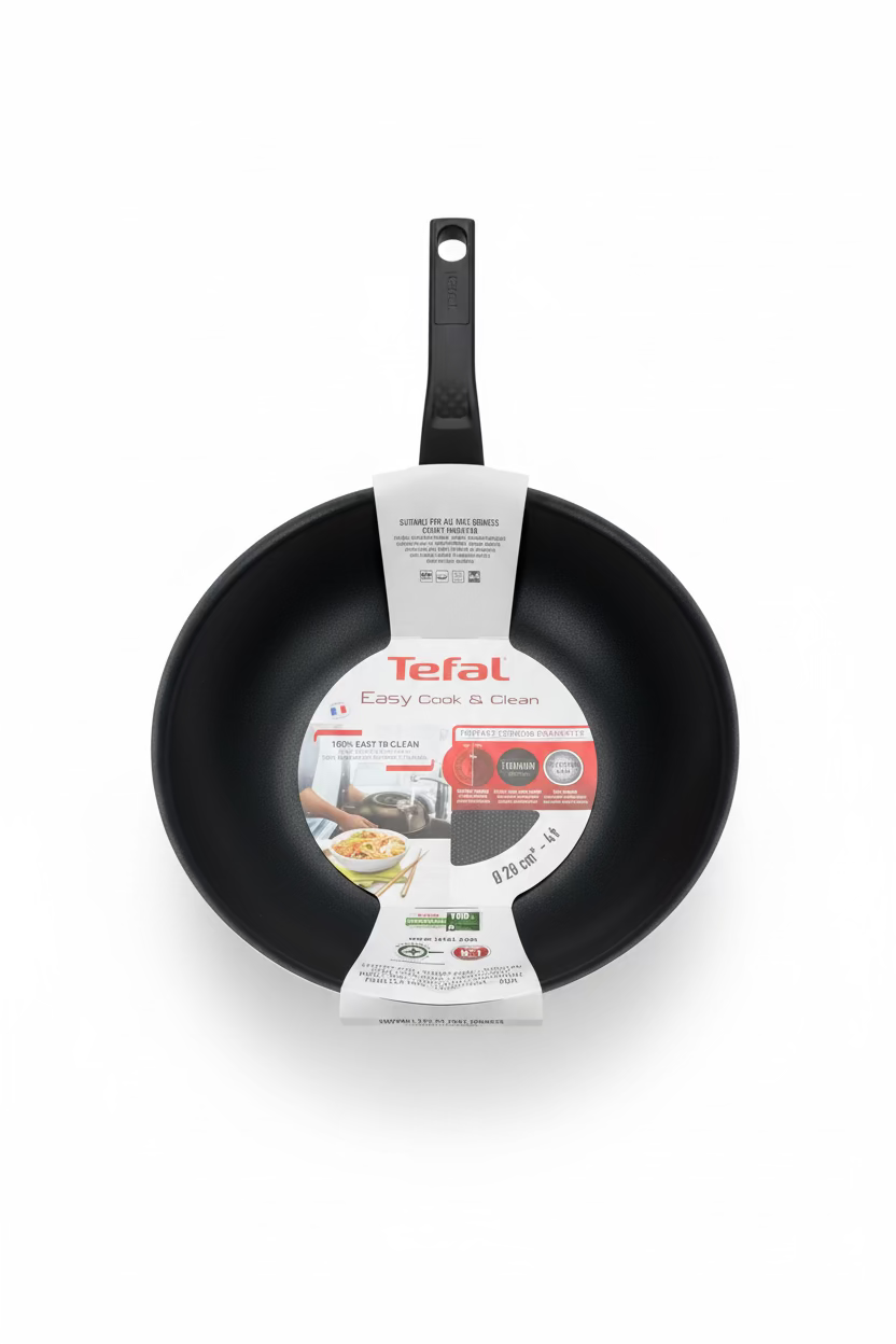 Tefal Easy Cook & Clean Stir-Fry / Wok  Keptuvė 28 cm - Savamrate.lt