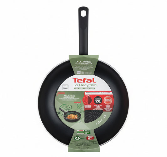 Tefal So Recycled WOK Keptuvė 28 cm - Savamrate.lt
