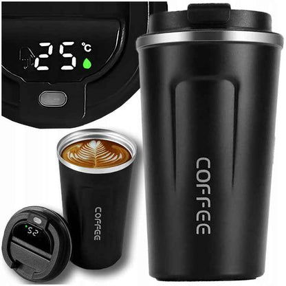 Termo puodelis su LCD ekranu 510ml.